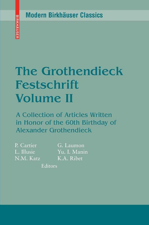 Grothendieck Festschrift, Volume II - 