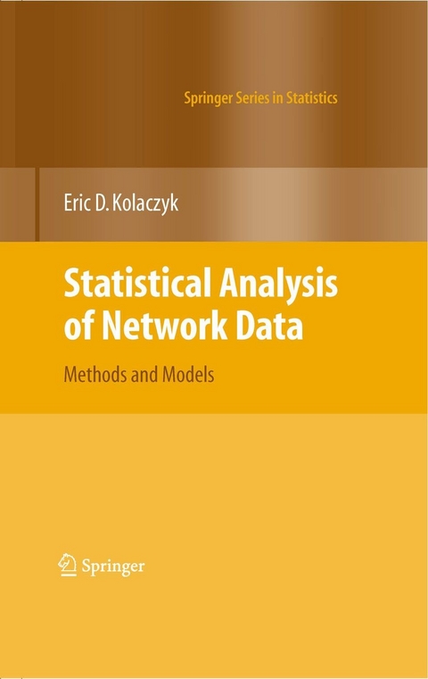 Statistical Analysis of Network Data - Eric D. Kolaczyk