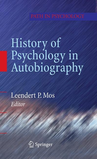 History of Psychology in Autobiography - 