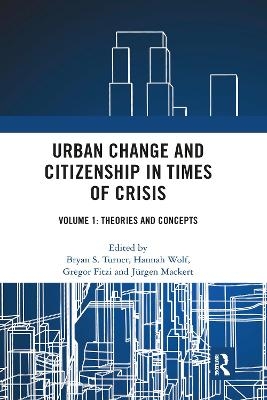 Urban Change and Citizenship in Times of Crisis - 