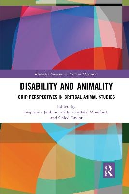Disability and Animality - 