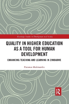 Quality in Higher Education as a Tool for Human Development - Patience Mukwambo