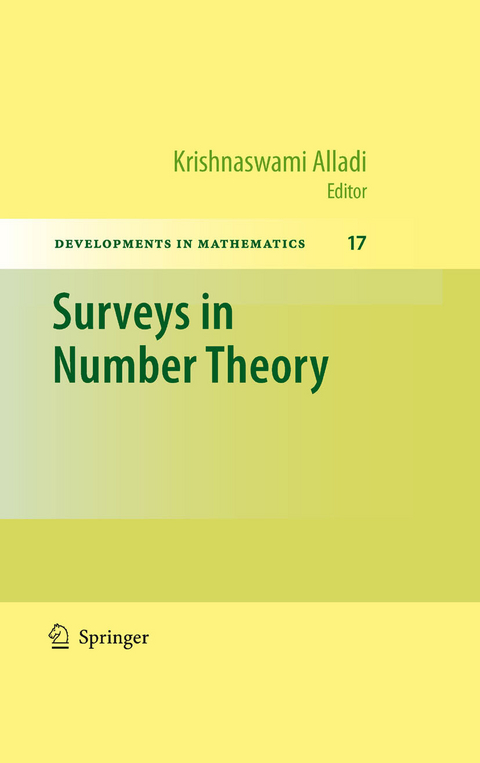 Surveys in Number Theory - 