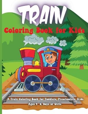 Train Coloring Book for Kids - Rhea Stokes