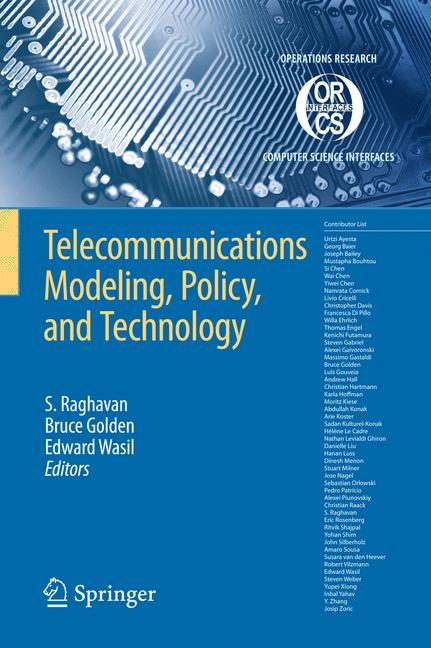 Telecommunications Modeling, Policy, and Technology - 