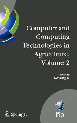 Computer and Computing Technologies in Agriculture, Volume II - 