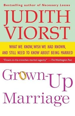 Grown-Up Marriage - Judith Viorst