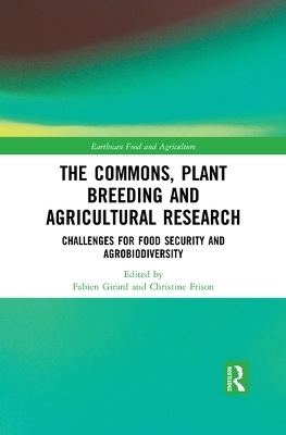 The Commons, Plant Breeding and Agricultural Research - 