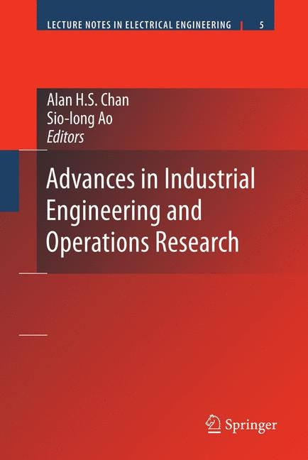 Advances in Industrial Engineering and Operations Research - 