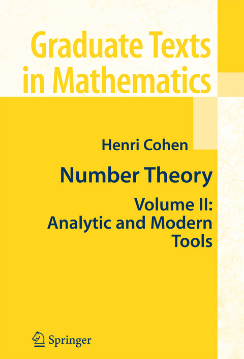 Number Theory -  Henri Cohen