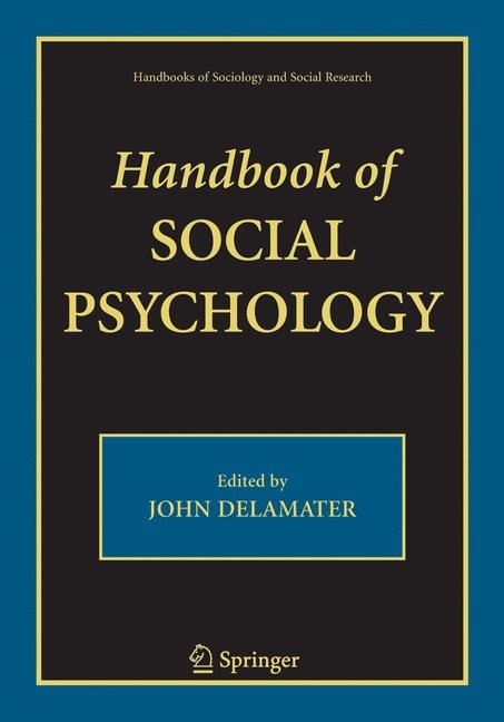 Handbook of Social Psychology - 