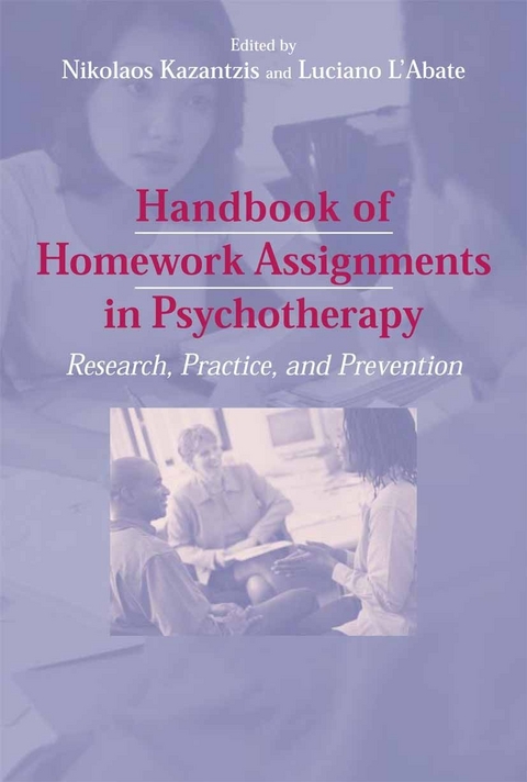 Handbook of Homework Assignments in Psychotherapy - 