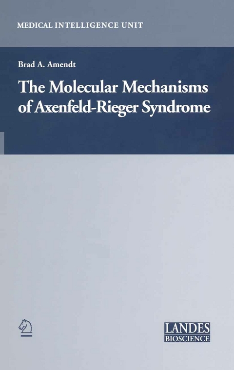 The Molecular Mechanisms of Axenfeld-Rieger Syndrome - 