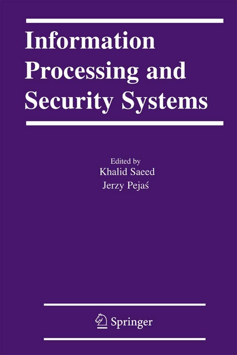 Information Processing and Security Systems - 