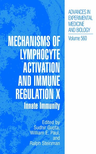 Mechanisms of Lymphocyte Activation and Immune Regulation X - 
