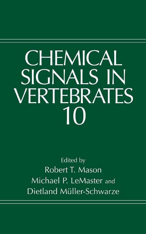 Chemical Signals in Vertebrates 10 - 