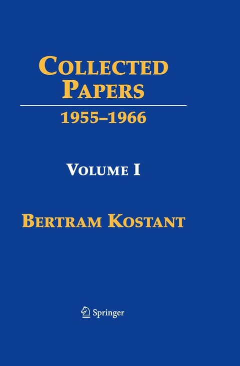 Collected Papers -  Bertram Kostant