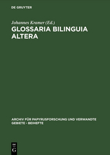 Glossaria bilinguia altera - 