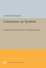 Literature as System -  Claudio Guillen