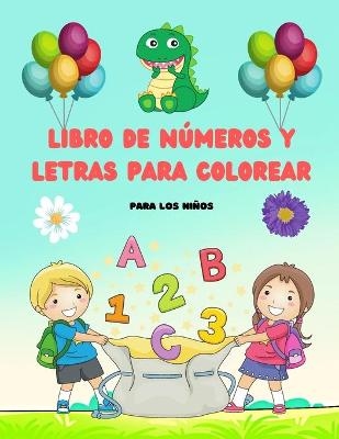 Libro de números y letras para colorear - Wilfrid Stone