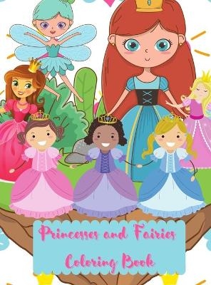 Princesses and Fairies Coloring Book - Ruby Phils