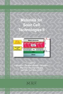 Materials for Solar Cell Technologies II - 