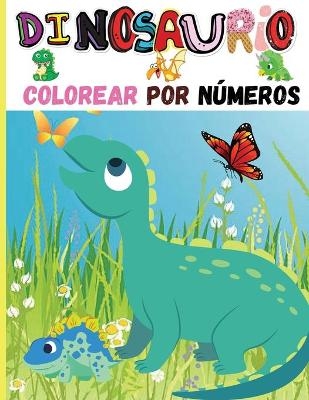 Dinosaurio Colorear Por N�meros - Roz Jeffson