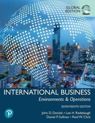 International Business, Global Edition - John Daniels, Lee Radebaugh, Daniel Sullivan