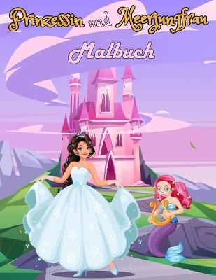 Malbuch Prinzessin und Meerjungfrau - Ekalo Ver