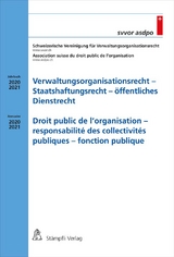 Verwaltungsorganisationsrecht - Staatshaftungsrecht - öffentliches Dienstrecht / Droit public de l'organisation - responsabilité des collectivités publiques - fonction publique - 