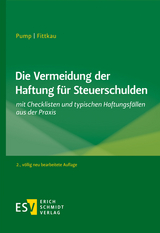Die Vermeidung der Haftung für Steuerschulden - Hermann Pump, Herbert Fittkau