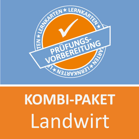 Kombi-Paket Landwirt Lernkarten - Zoe Keßler, M. Rung-Kraus