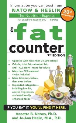 The Fat Counter - Dr Annette B Natow, Jo-Ann Heslin