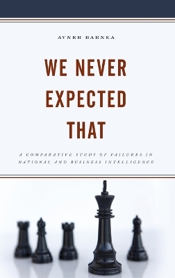 We Never Expected That - Avner Barnea