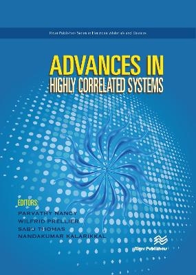 Advances in Highly Correlated Systems - 