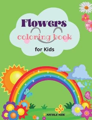 Flowers colouring book - Neek Nicole