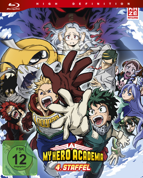 My Hero Academia - 4. Staffel - Blu-ray 1 mit Sammelschuber (Limited Edition) - Kenji Nagasaki