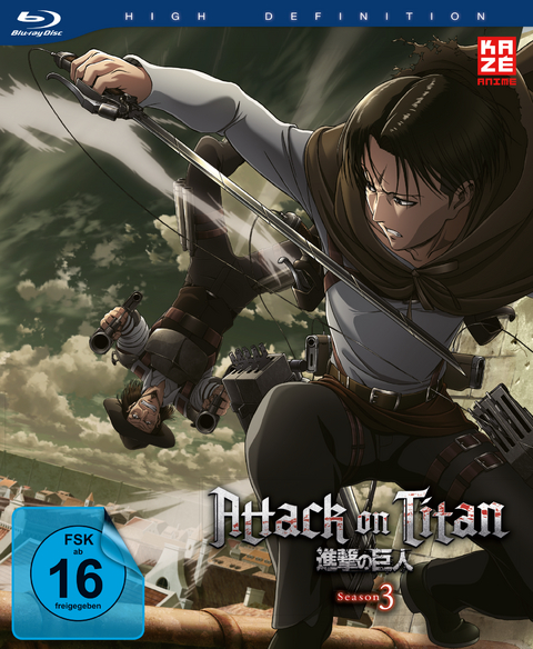 Attack on Titan - 3. Staffel - Blu-ray 1 - Tetsuro Araki