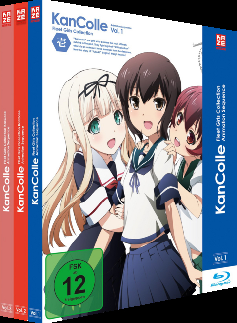 KanColle - Fleet Girls Collection - Gesamtausgabe - Blu-ray Box (3 Blu-rays) - Keizou Kusakawa