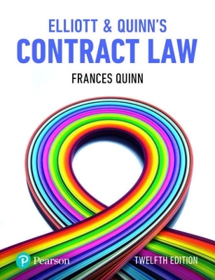 Elliott & Quinn's Contract Law - Catherine Elliott, Frances Quinn