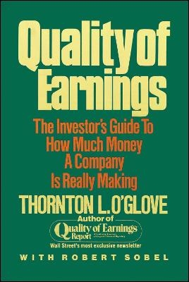 Quality of Earnings - Thornton L. O'Glove