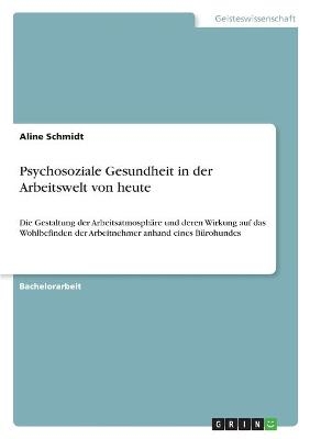 Psychosoziale Gesundheit in der Arbeitswelt von heute - Aline Schmidt