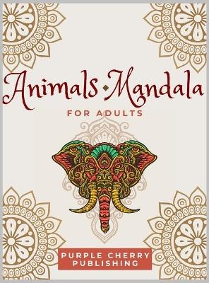 Animals Mandala coloring book for adults - Purple Cherry Publishing