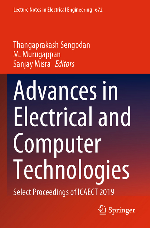 Advances in Electrical and Computer Technologies - 