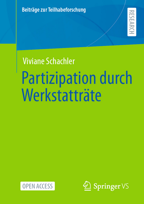 Partizipation durch Werkstatträte - Viviane Schachler
