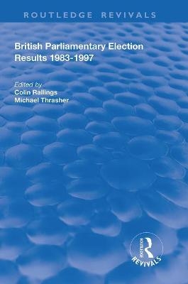 British Parliamentary Election Results 1983-1997 - 