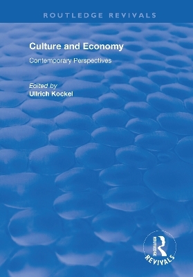 Culture and Economy - 