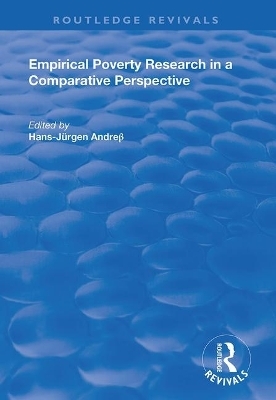 Empirical Poverty Research in a Comparative Perspective - 