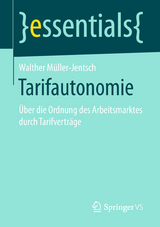 Tarifautonomie - Walther Müller-Jentsch