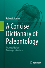 A Concise Dictionary of Paleontology - Robert L. Carlton